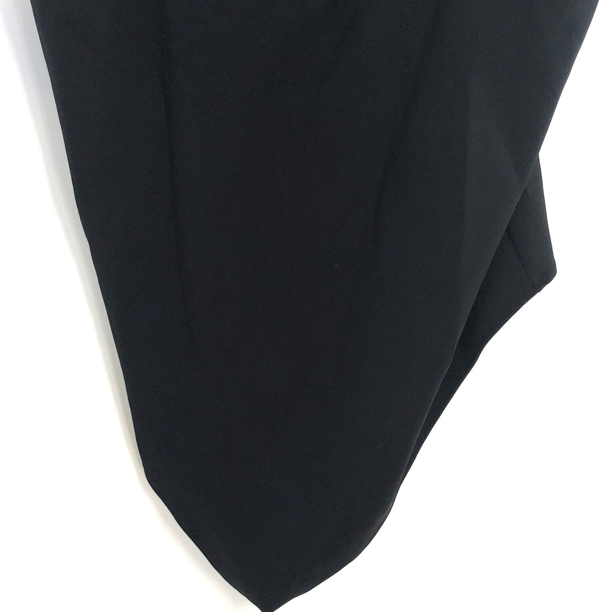 Good American Women's Black Square Neck Sleeveless Bodysuit Style GB0375 Sz 8