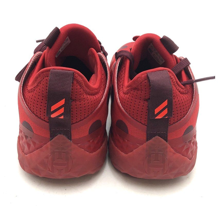 Adidas Harden Vol 5 Futurenatural Red Polka Dot Basketball Shoes Size 7.5
