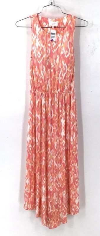 NWT Soma Weekend Women's Pink Ikat Maxi Dress - Size XS