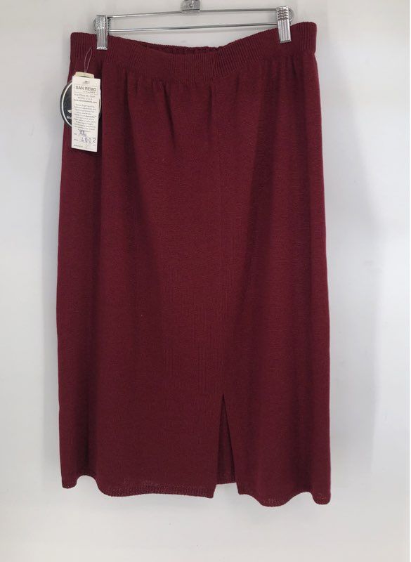 NWT San Remo By Laura Knits Women's Ruby A-Line Skirt - Size XL