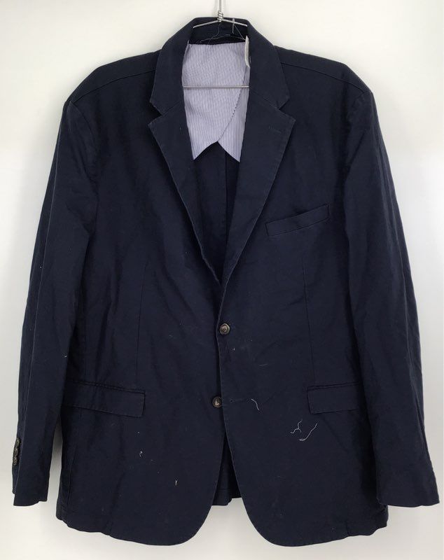 NWT Jos. A. Bank Men&#39;s Navy Blue Notch Lapel Single-Breasted Blazer - Size 2XL