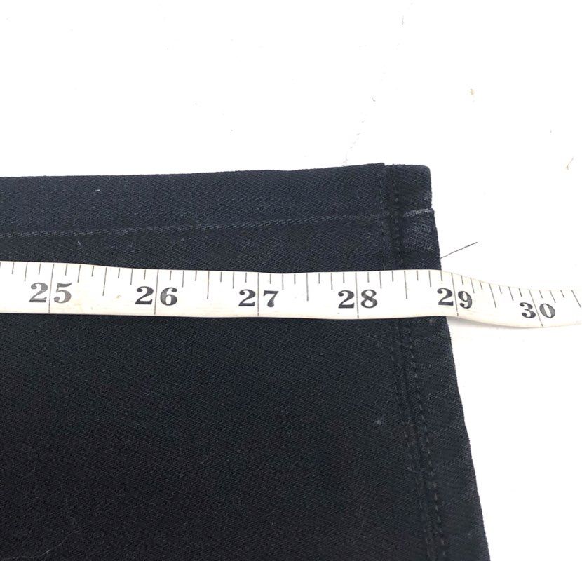 Vince Women's Black Skinny Jeans Solid Made in USA Sz 25