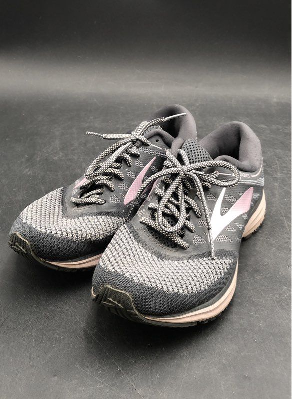 Brooks Women's Revel Black Gray Athletic Shoes - Size 8.5