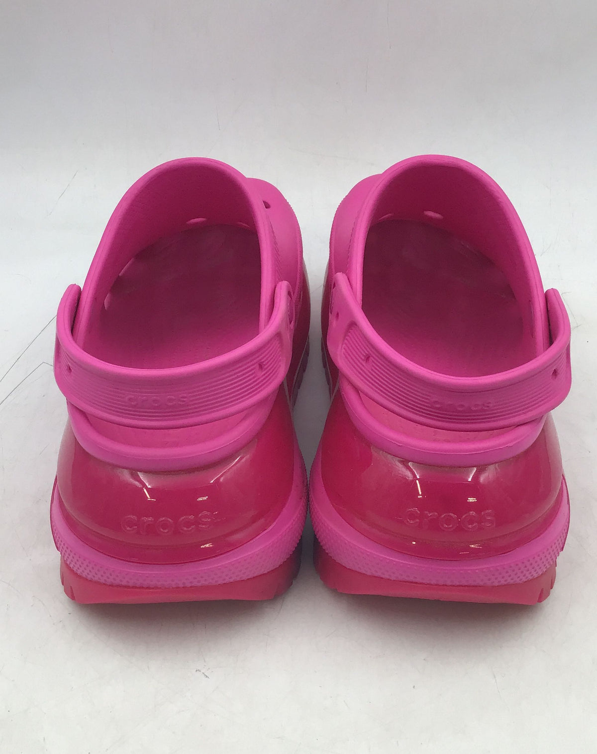 Crocs Women&#39;s Pink Clog Shoes - Size 12