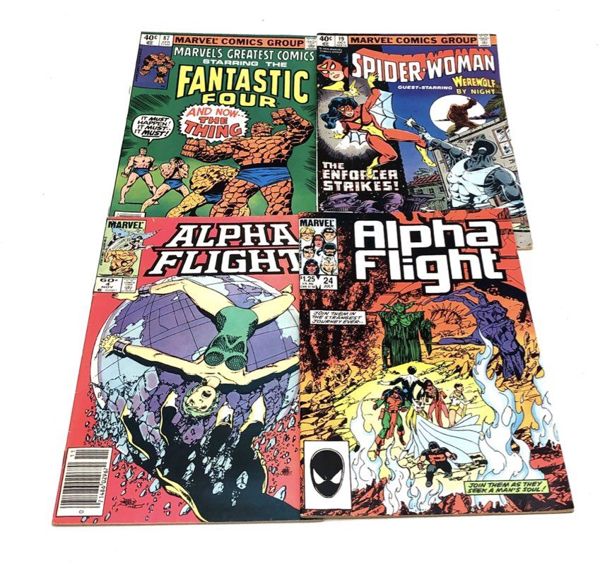 Comic Book Lot Marvel DC Image Valiant Mixed 1970s-2000s Superhero 25 Comics