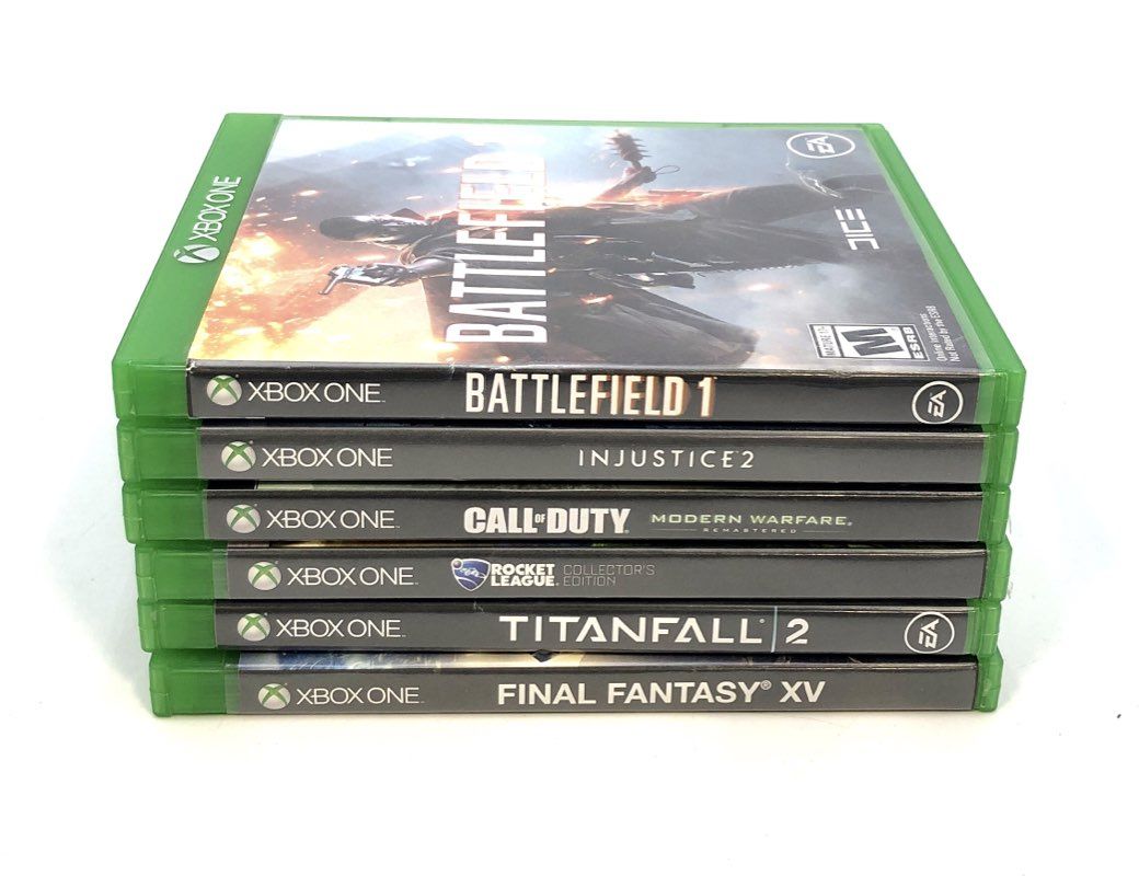 Battlefield 1 Call of Duty 6 Microsoft Xbox One Game Lot