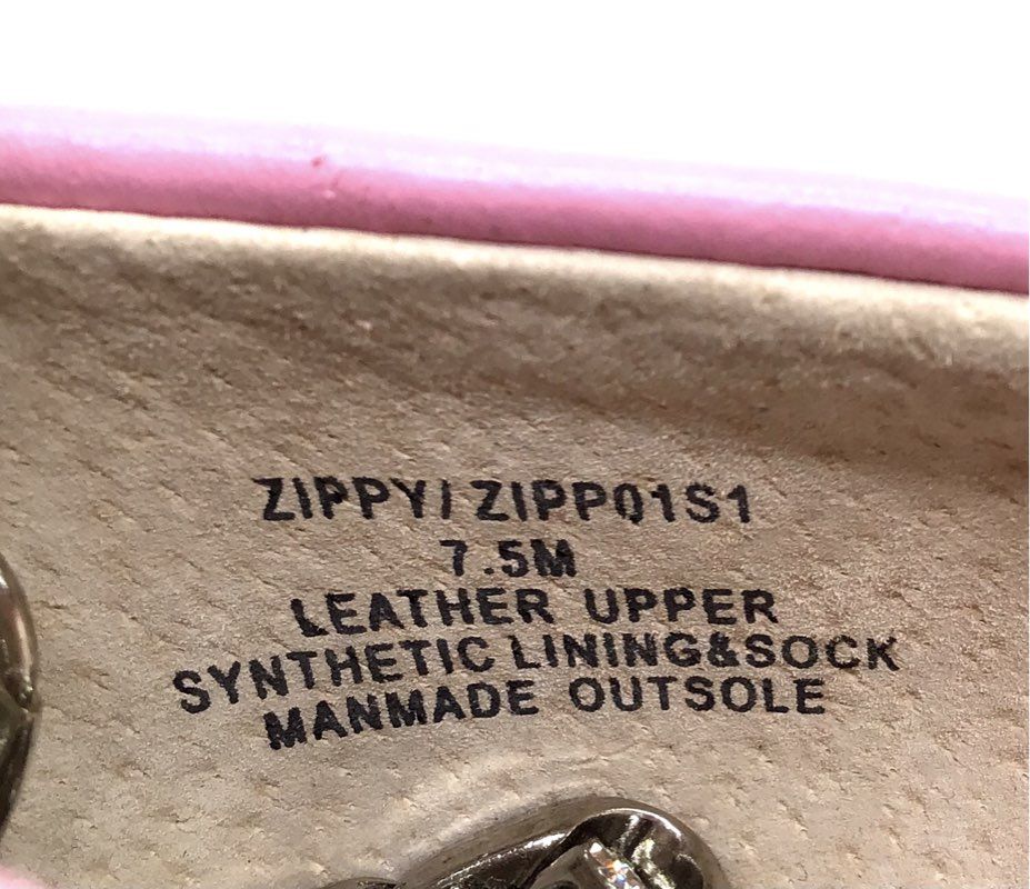 Steve Madden Women's Zippy Pink Leather Pump Heels - Size 7.5M