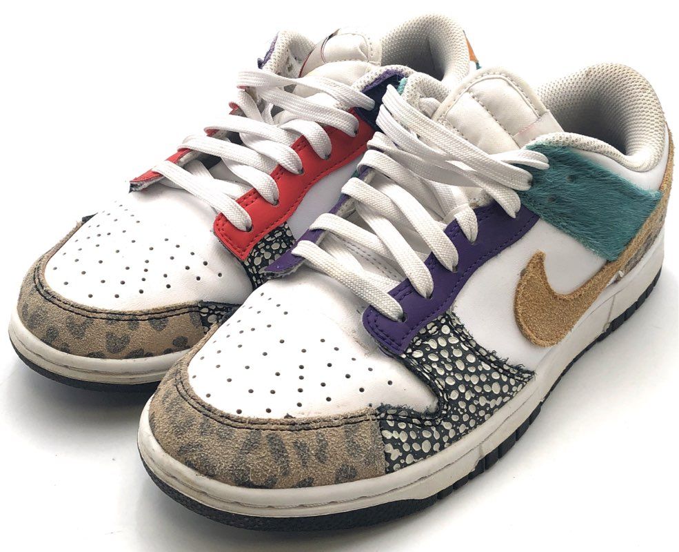 Nike Dunk Low SE Safari Mix Patchwork Women's Size 8