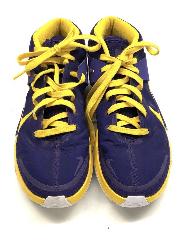 Nike KD13 Purple Yellow Basketball Shoes Size 11.5