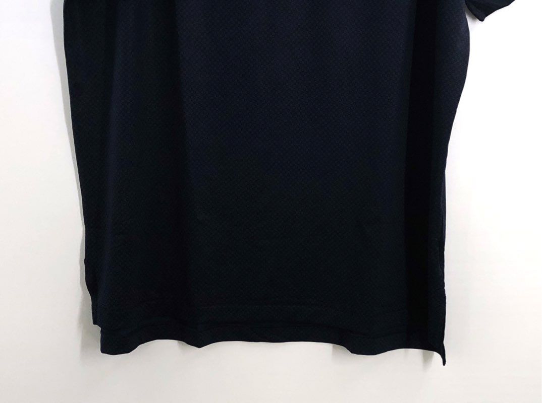 Peter Millar Men's Navy Blue Geometric Summer Comfort Polo Shirt NWT Sz L