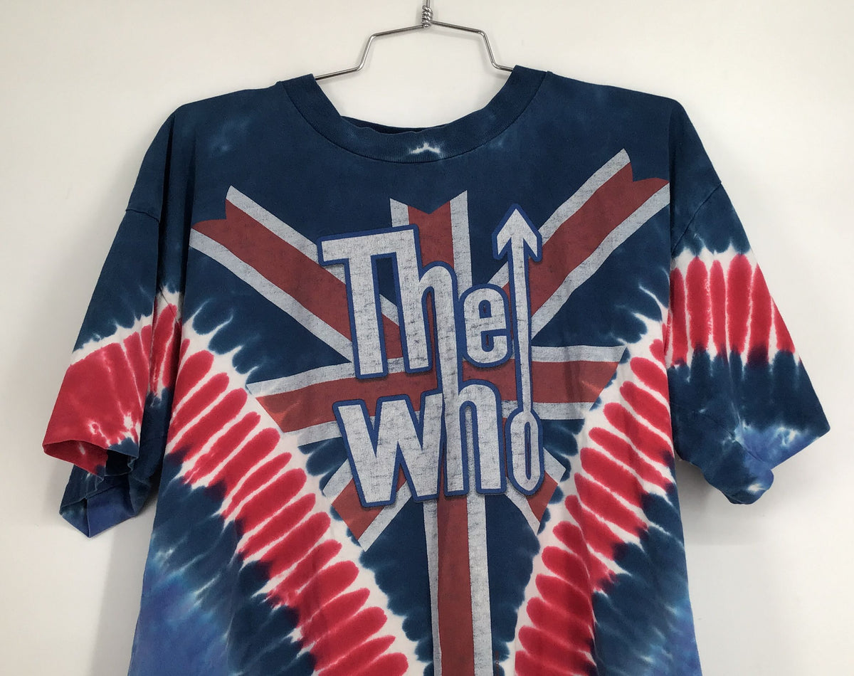 Men&#39;s Multicolor Tie Dye The Who Long Live Rock Graphic T-Shirt