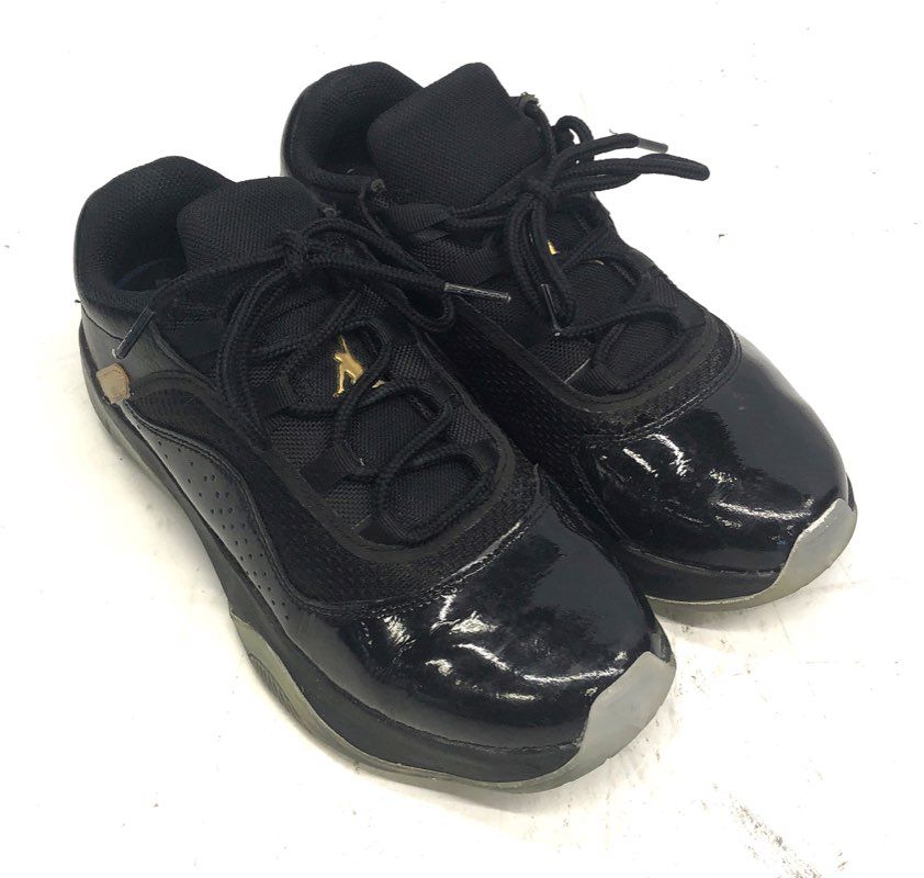 Nike Air Jordan 11 CMFT Low Black Gold Youth Size 7Y CZ0907-007