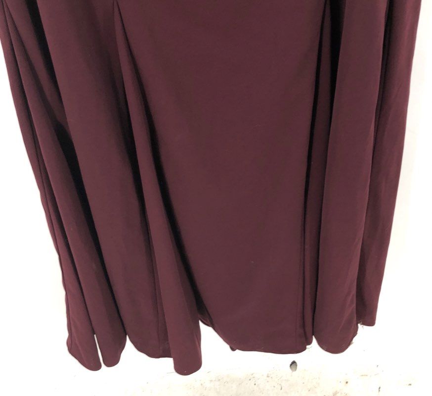 NWT Oleg Cassini Women's Wine Maxi Dress - Size 18W