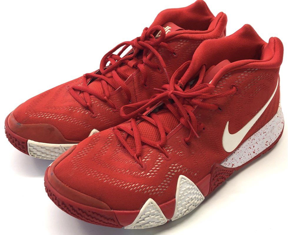 Nike Kyrie Flytrap University Red White Basketball Shoes Men's Size 11