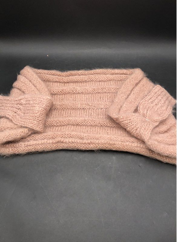 Vintage 50s The Brush-Up Stole Knit Mohair Look Shoulder Wrap w/ Box OSFM