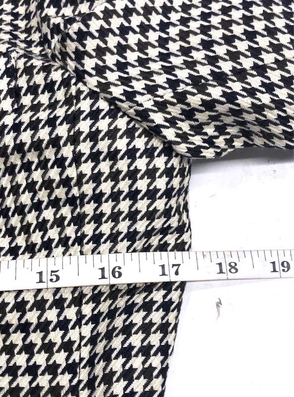 Stirling Cooper Women's Vintage 90s Houndstooth Double Breasted Blazer Sz 4P