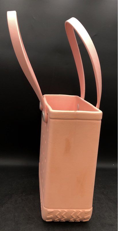 Bogg Bag Baby Pink Waterproof EVA Rubber Beach Tote Bag