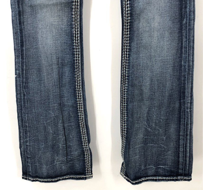 Rock Revival Women's Blue Lily Bootcut Jeans - Size 25