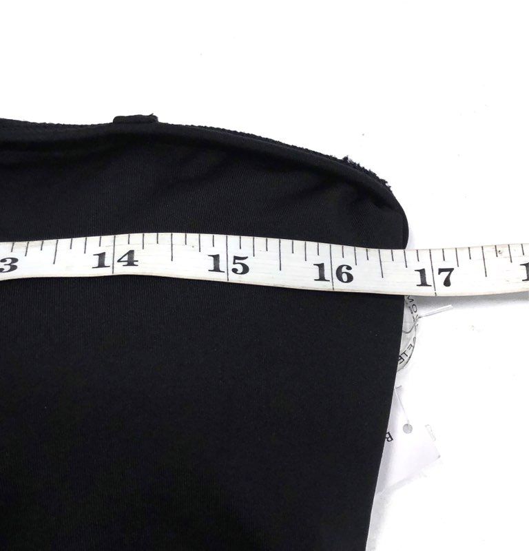 Banana Republic Women's Black Ring Detail One-Shoulder Cut-Out Swimsuit NWT L