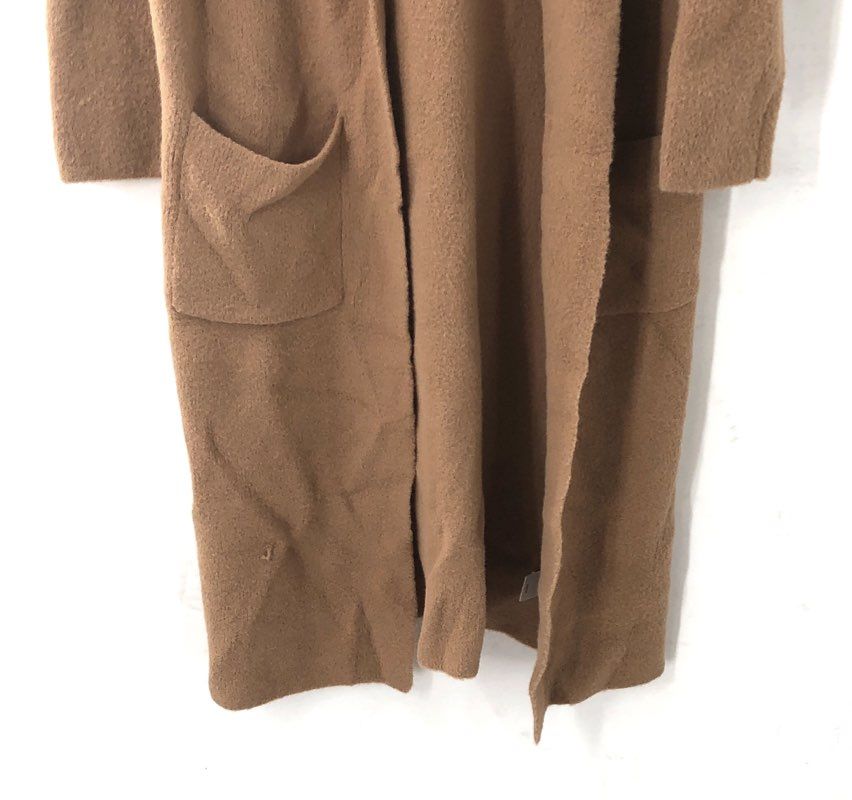 Express Women's Tan Teddy Coatigan Duster Cardigan Sweater Sz S NWT