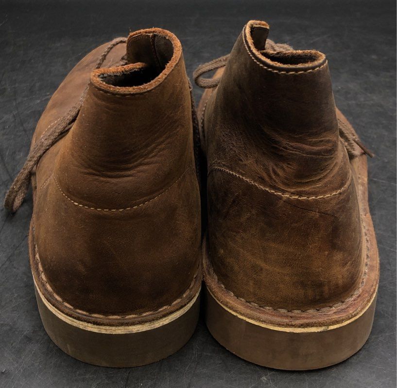 Clarks Men's Bushacre 2 Brown Chukka Boots - Size 9M