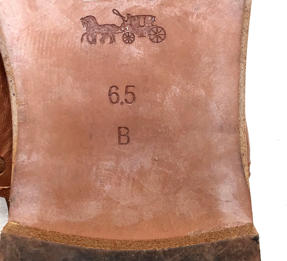 Coach Women's Stacey Brown Slingback Sandals - Size 6.5B