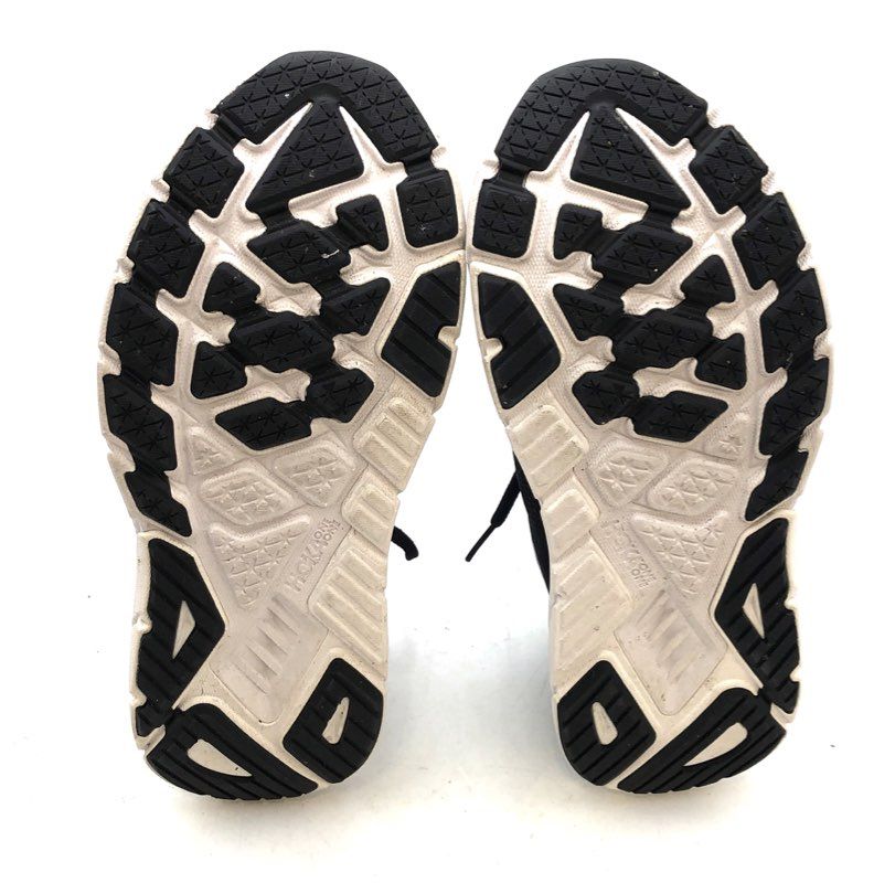 Hoka Arahi 7 Black White Men's Road Running Shoes Size 10 2E Wide