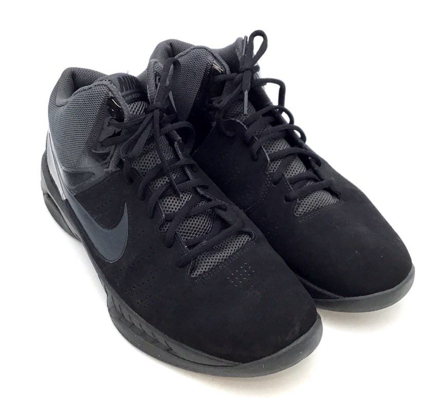 Nike Air Visi Pro VI Black Anthracite Basketball Shoes Men's Size 12