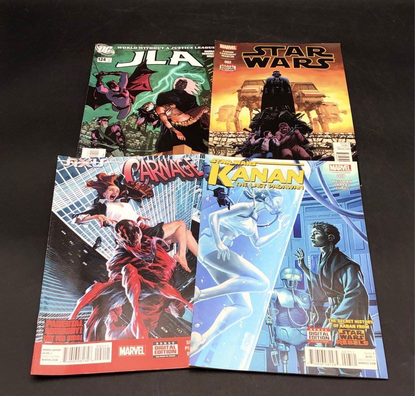Large Comic Book Lot Star Wars Batman Conan Marvel DC Vintage & Modern Mix