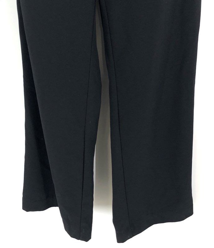 Banana Republic Women's Black Sleeveless Wrap Front Wide Leg Jumpsuit NWT Sz 0P
