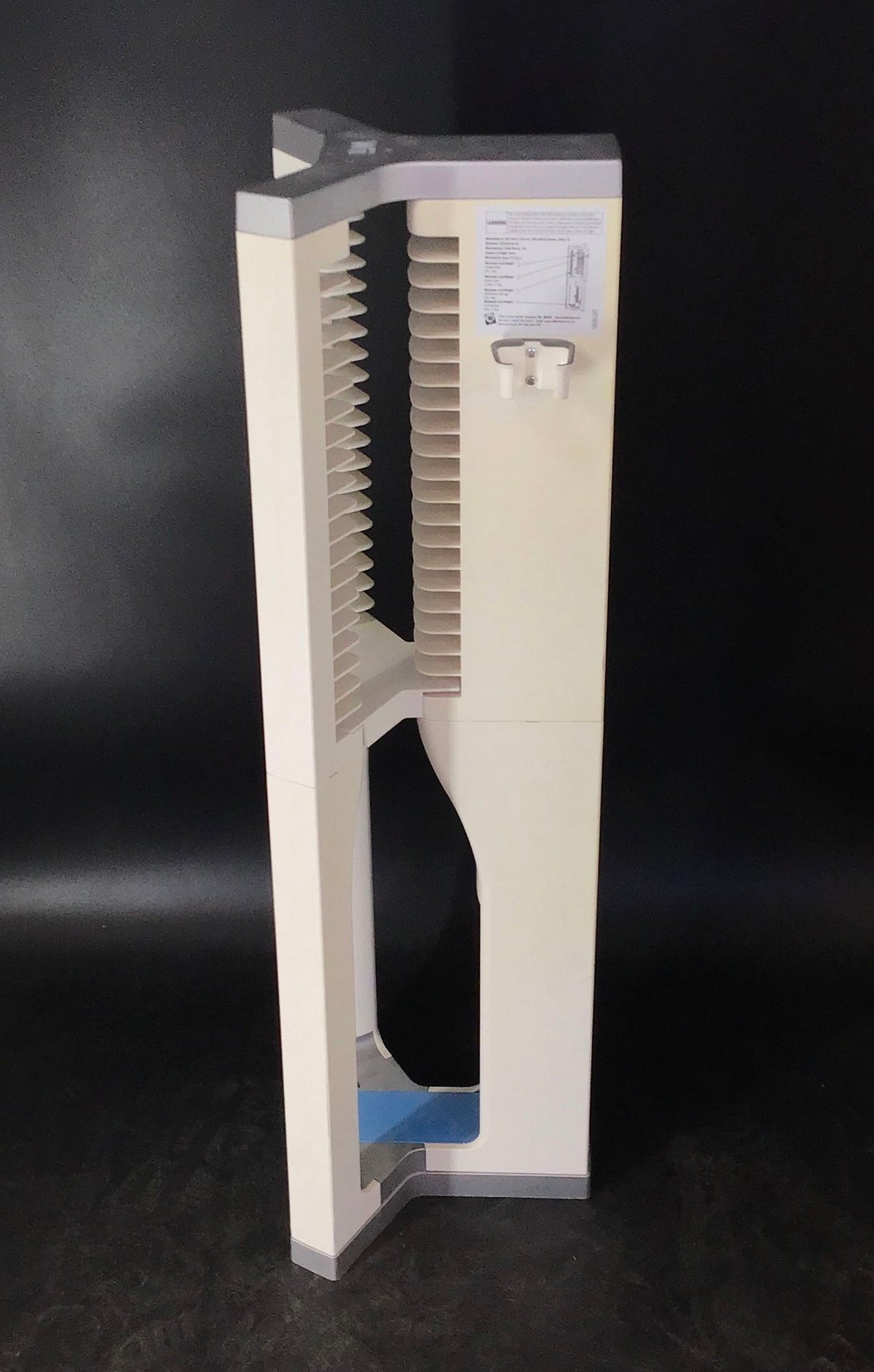 Nintendo Wii White Game Storage Rack Tower Disk Stand