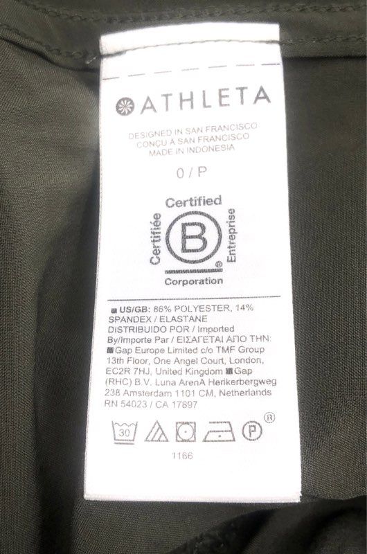 Athleta Women's Attitude Pant Olive Green Featherweight Stretch Joggers NWT 0P