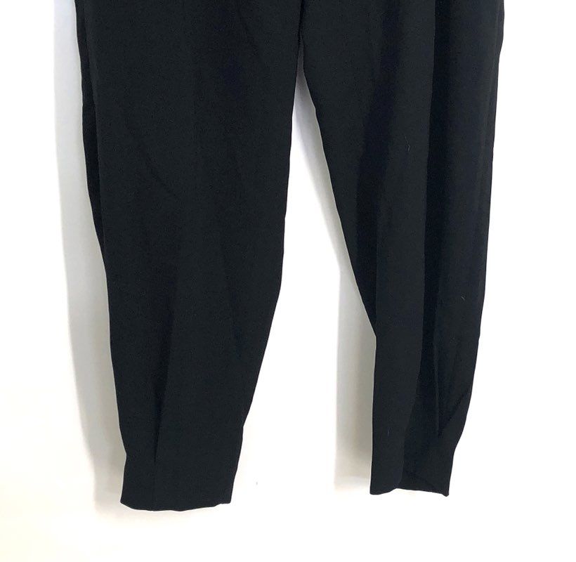 Karl Lagerfeld Paris Women's Black Pleated Tapered Dress Pants NWT Size 2
