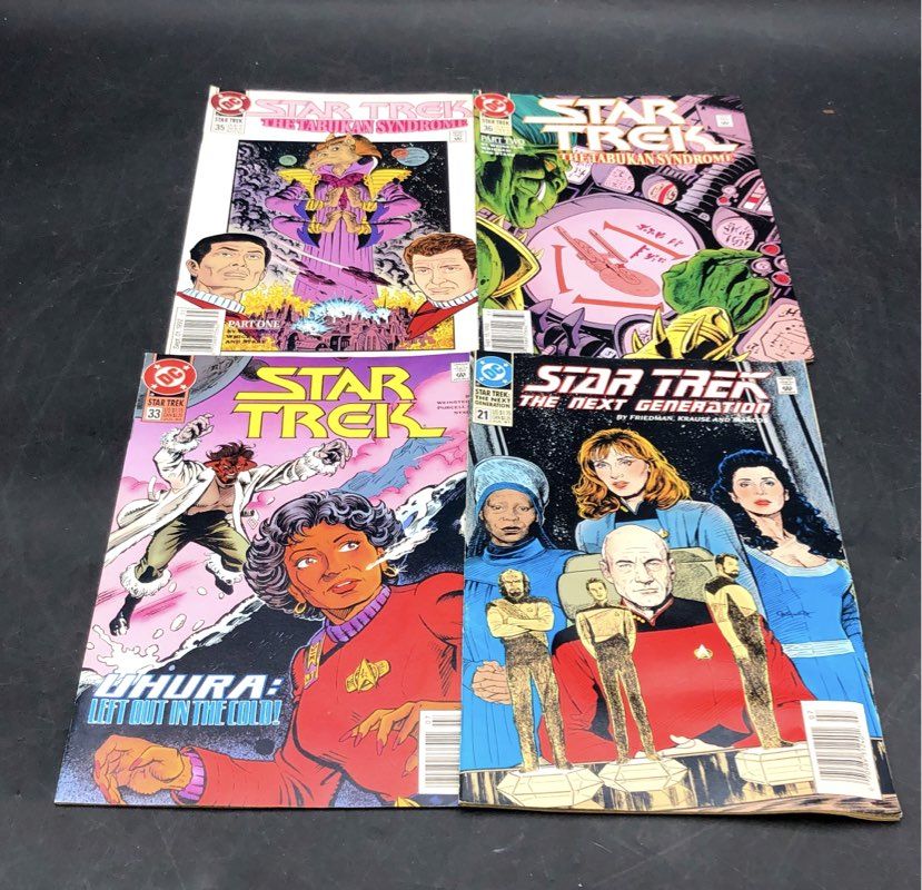 Comic Book Lot DC Marvel 1990s Star Trek X-Men Sci-Fi Superhero 25 Comics
