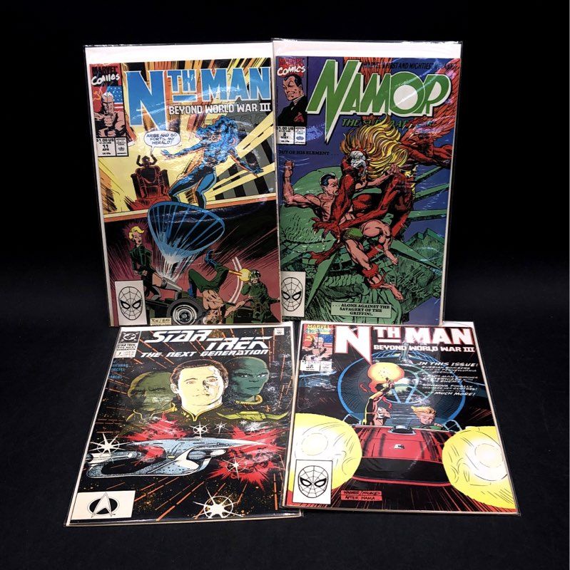 Comic Book Lot Marvel DC 1980s-90s Mixed Superhero War Approx 30 Comics