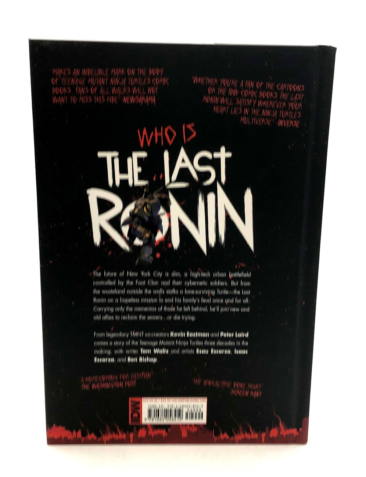 Teenage Mutant Ninja Turtles The Last Ronin Hardcover IDW 2022 Eastman Laird