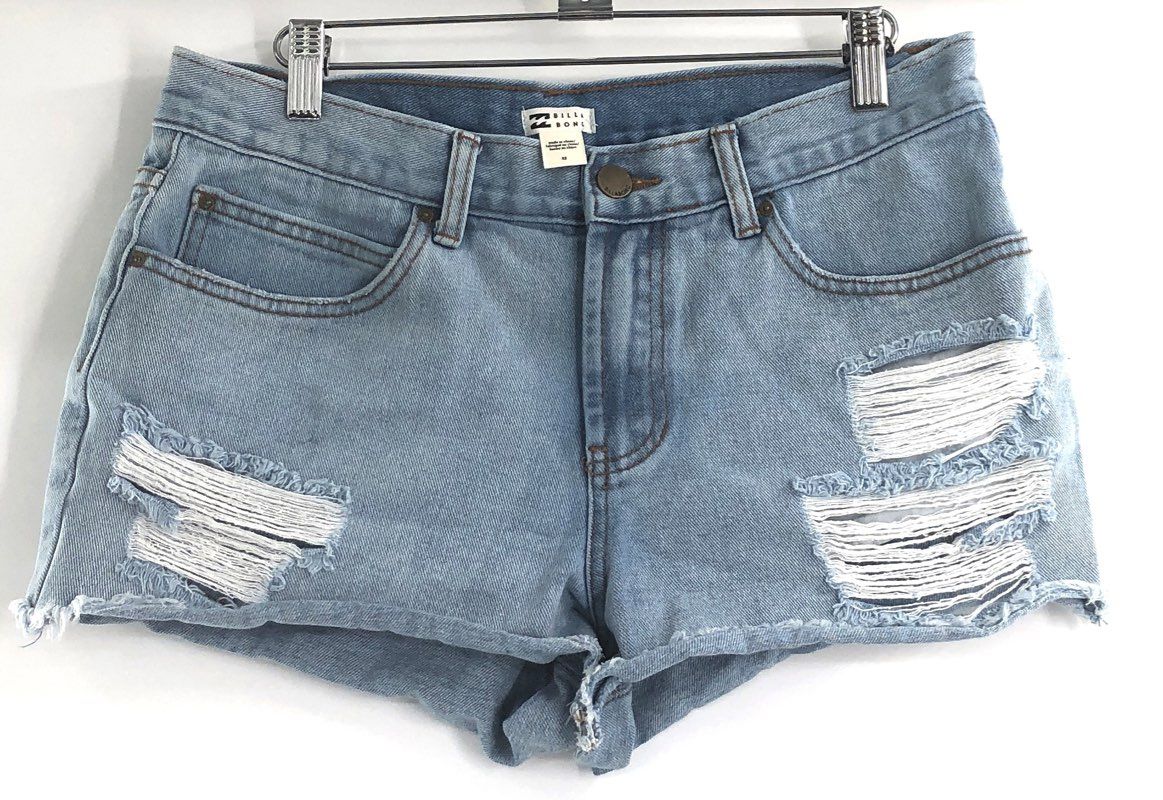 Madewell Billabong Women's Denim Lot Skinny Jeans Sz 29 Distressed Shorts Sz 28