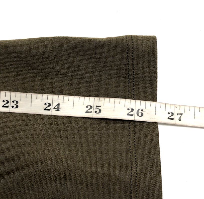 American Giant Women's Olive Green ProModal Blend Pants Made in USA Sz 0