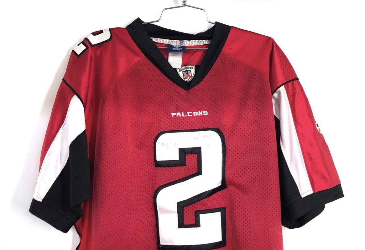 Reebok Men's Atlanta Falcons Matt Ryan #2 NFL Football Jersey Red Sz 50 Signed