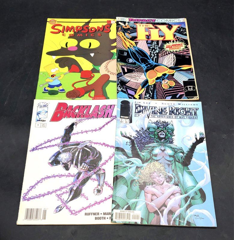 Comic Book Lot Marvel Image IDW Star Wars 1990s-2020s Mixed Superhero 25 Comics