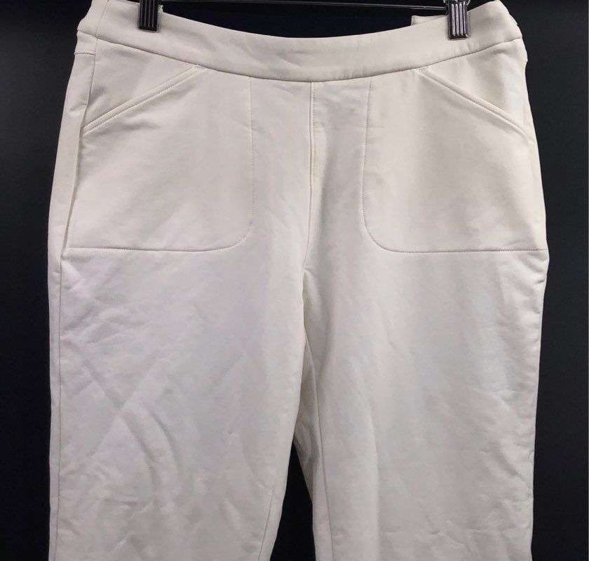 Peter Millar Women's White Pull-On Trousers Stretch Pants NWT Sz 8