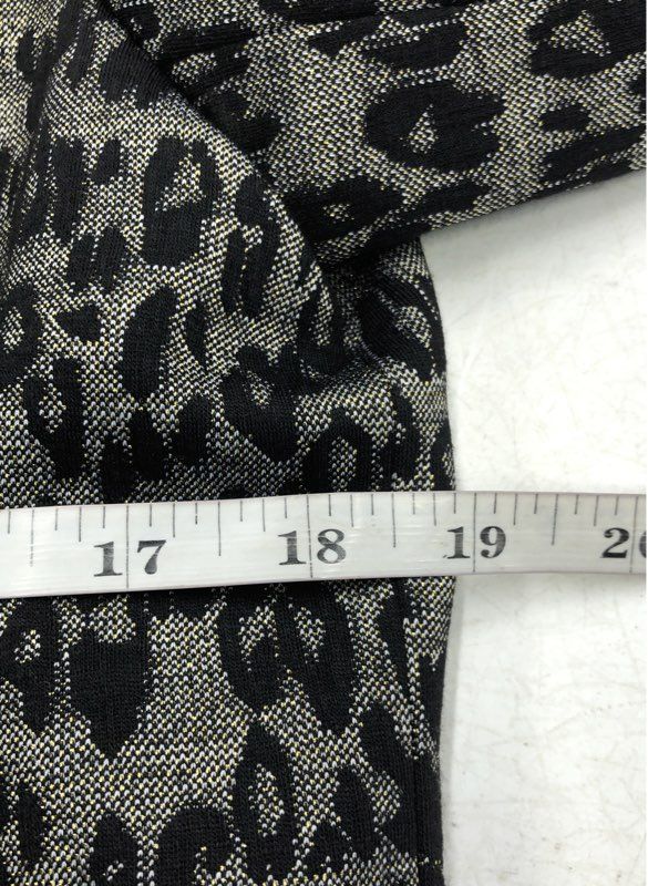 NWT Kasper Women's Black Gray Animal Print Skirt Suit Set - Size 8