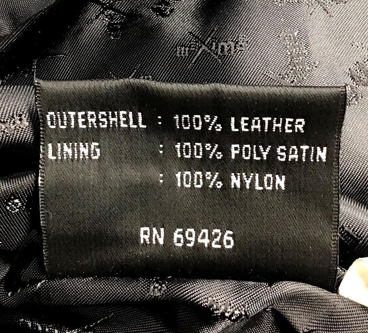 Wilsons Leather Maxima Women's Black Leather Motorcycle Jacket - Size S