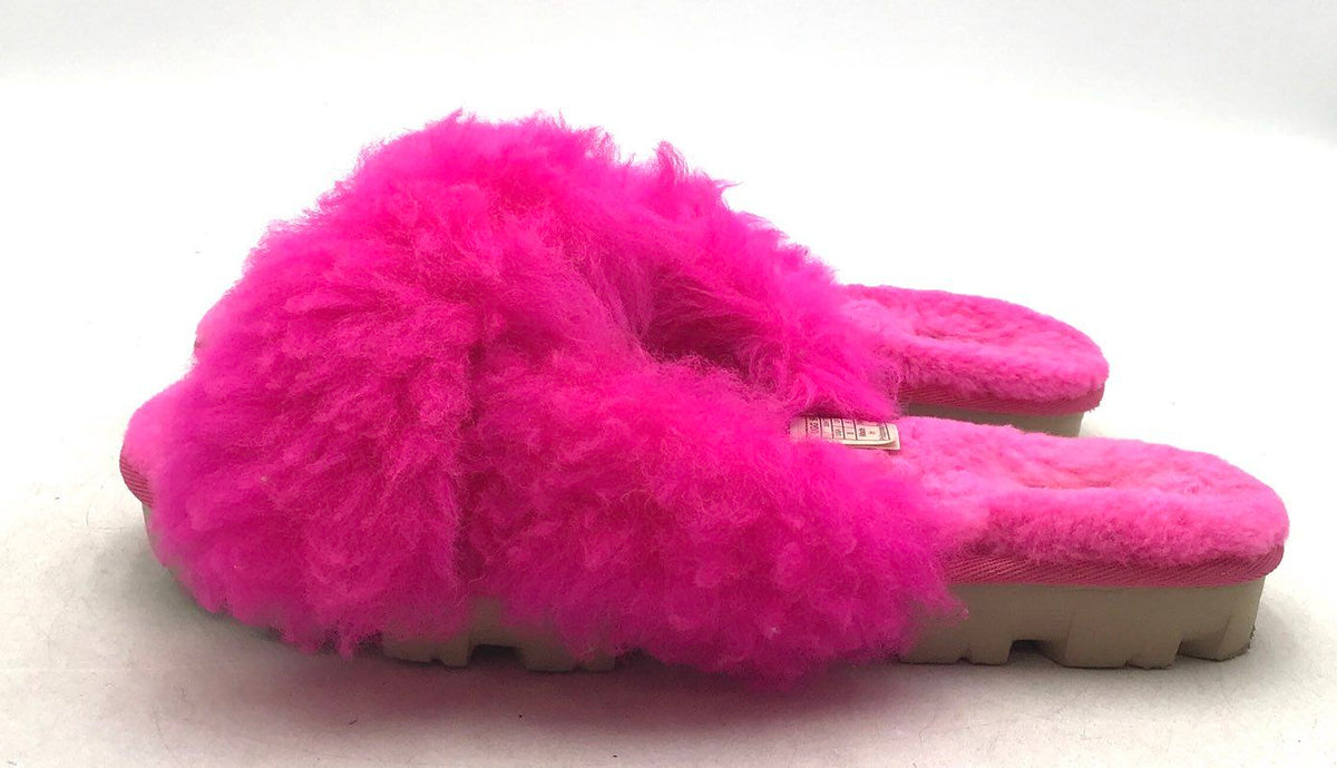 UGG Women&#39;s Pink Slide Slippers - Size 8