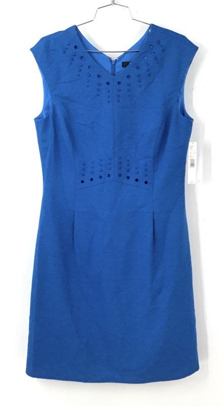 NWT Alex Marie Women's Moon Blue Sheath Dress - Size 10