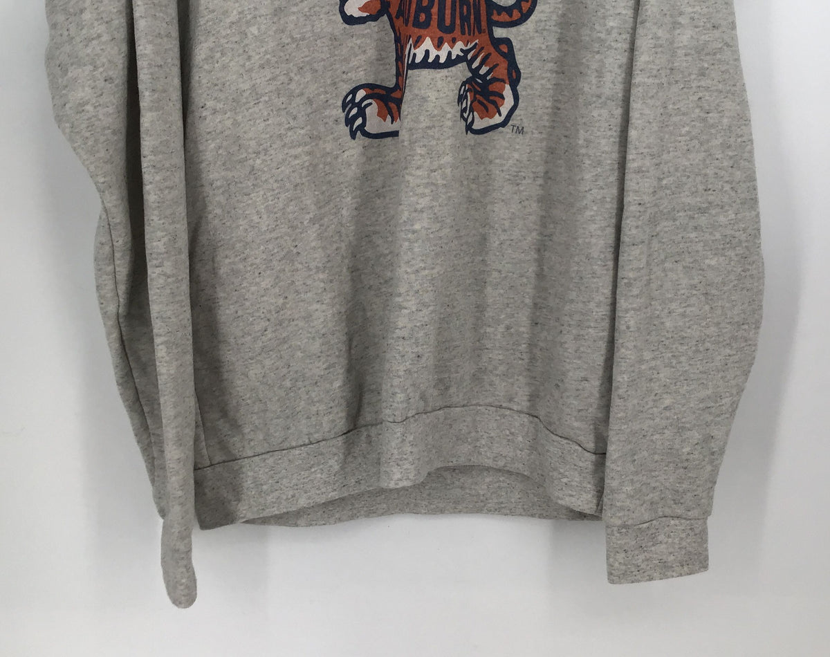 Homefield Men&#39;s Gray Auburn Tigers Football NCAA Sweatshirt - Size Large