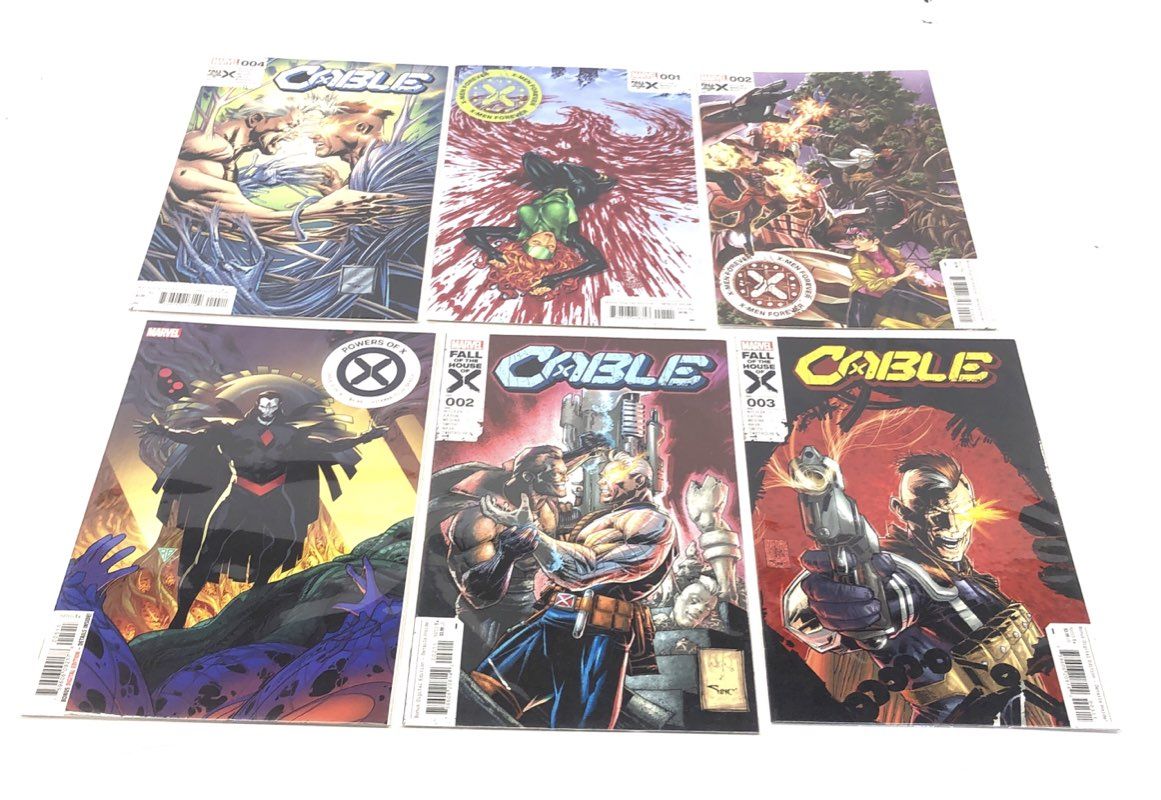 Marvel Comic Book Lot 2024 X-Men Fall of the House of X Approximately 25 Comics