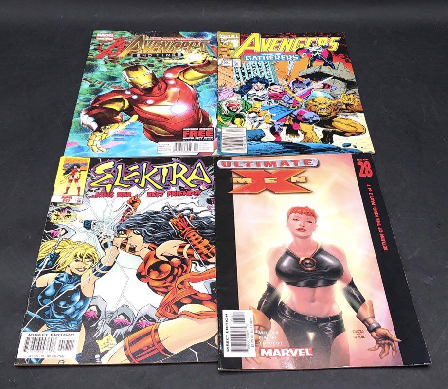Marvel Comic Book Lot 1980s-Modern Avengers X-Men Thor Inhumans 25 Comics