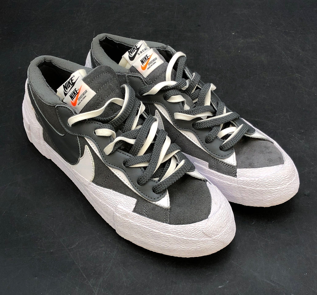 Nike Blazer Low Iron Grey White Black DD1877-002 Men's Size 11.5
