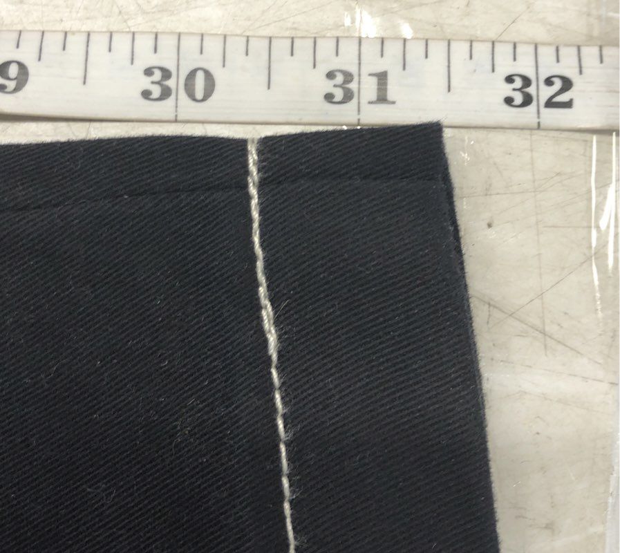 True Religion Men's Military SN Cargo Pants Jet Black Contrast Stitch NWT Sz 28